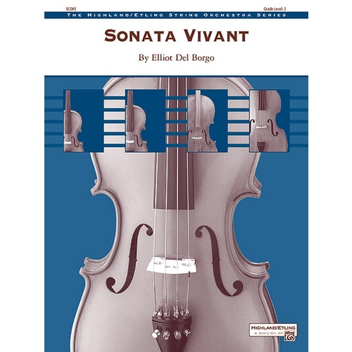 Sonata Vivant SO Gr 2 Conductor Score for String Orchestra
