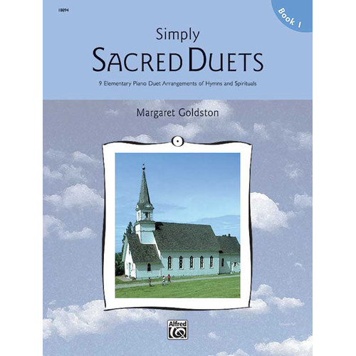 Simply Sacred Duets Book 1 - Piano Sheet Music for Duet 1P4H