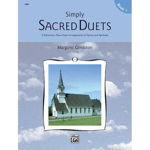 Simply Sacred Duets Book 1 - Piano Sheet Music for 1 Piano 4 Hands