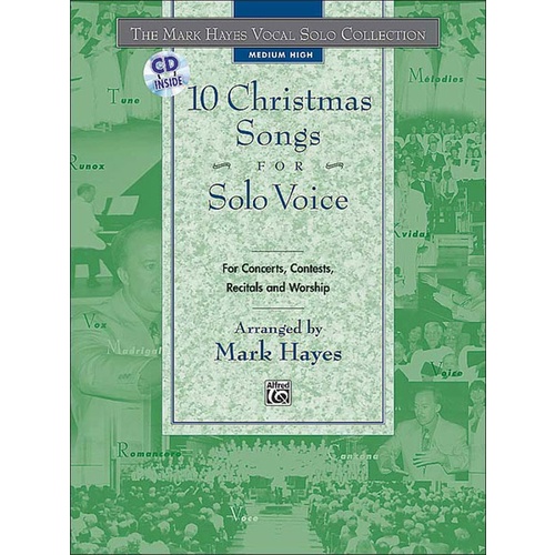 Mark Hayes Christmas Book 2 Med Hi Book/CD