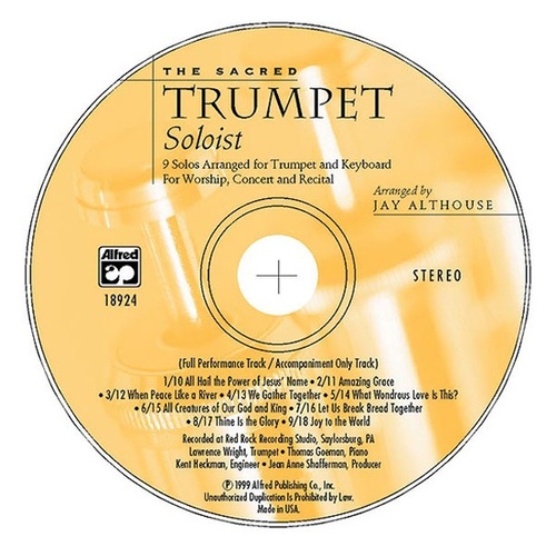 Sacred Trumpet Soloist CD