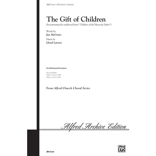 Gift Of Children SATB Level 3