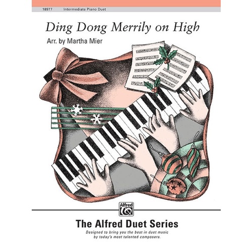 Ding Dong Merrily On High - Piano Duet 1P4H