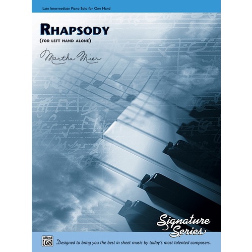 Rhapsody For Left Hand Alone - Piano Solo
