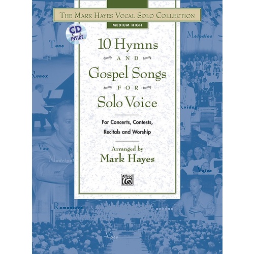 Mark Hayes Hymns 3 Med-High Book/CD