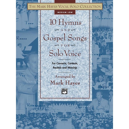 Mark Hayes Hymns 3 Med-Low Book
