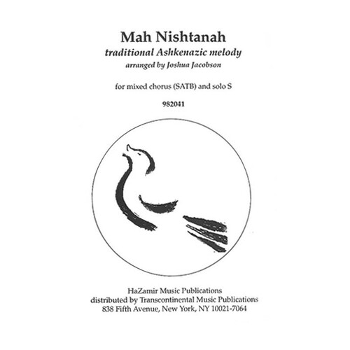 Mah Nishtanah SSAttb (Octavo)