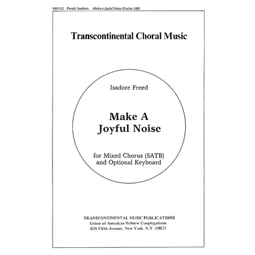 Make A Joyful Noise SATB (Octavo)