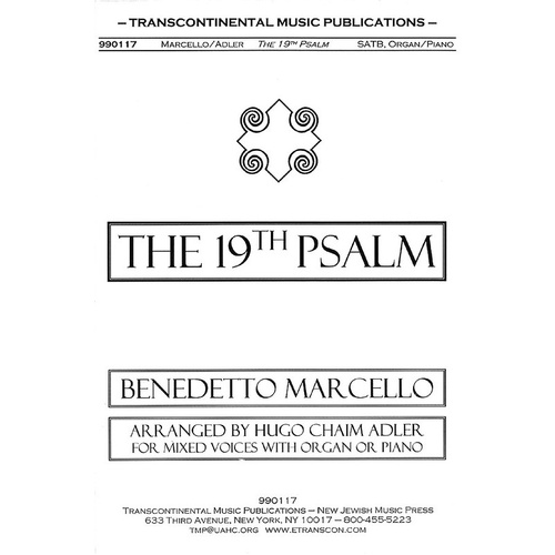 The 19Th Psalm SATB (Octavo)