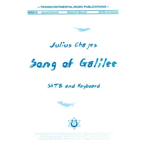 Song Of Galilee SATB (Octavo)