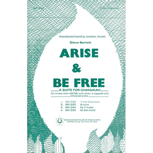 Arise And Be Free SATB A Cappella (Octavo)