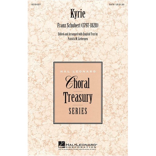 Kyrie SATB (O/P) (Octavo)