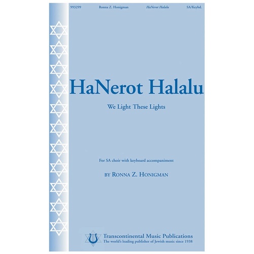 Hanerot Halalu (We Light The Lights) SA (Octavo)