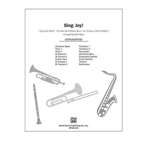 Sing Joy SoundPax Choral Sheet Music