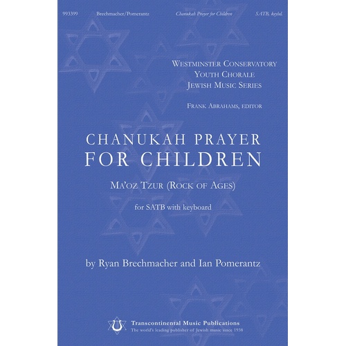 Chanukah Prayer For Children SATB (Octavo)