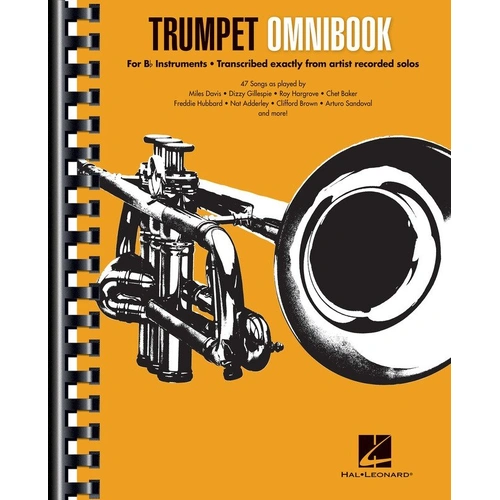 Trumpet Omnibook for B Flat Instruments by Hal Leonard, 160 Pages