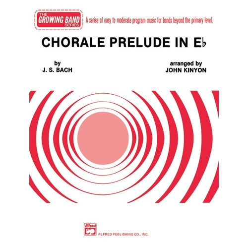 Chorale Prelude In E Flat Concert Band Gr 3