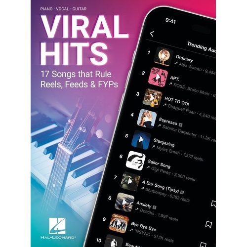 Viral Hits: 17 Songs for Piano & Guitar - Hal Leonard Songbook