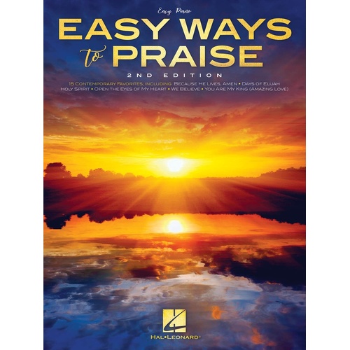 Easy Ways To Praise Easy Piano 2nd Edition (Softcover Book)