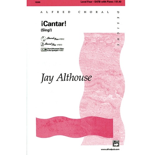 Cantar Sing SATB/Piano Level 4 Choral Sheet Music