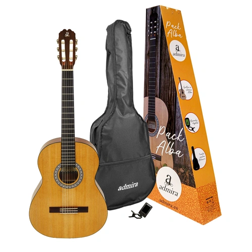 NEW: Admira Alba 4/4 Classical Guitar Pack