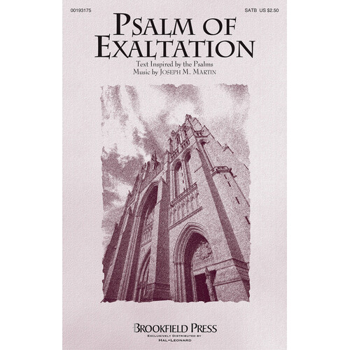 Psalm Of Exaltation SATB (Octavo)