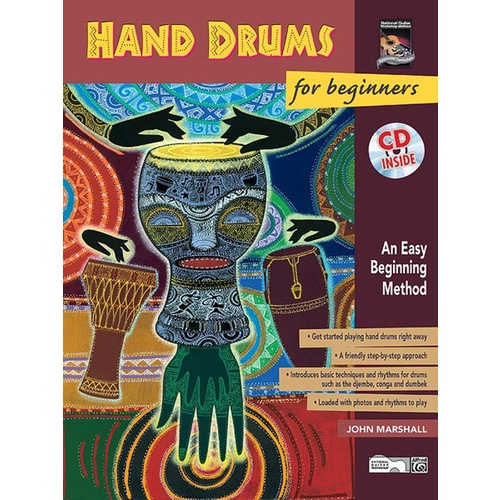 Hand Drum For Beginners Book/CD