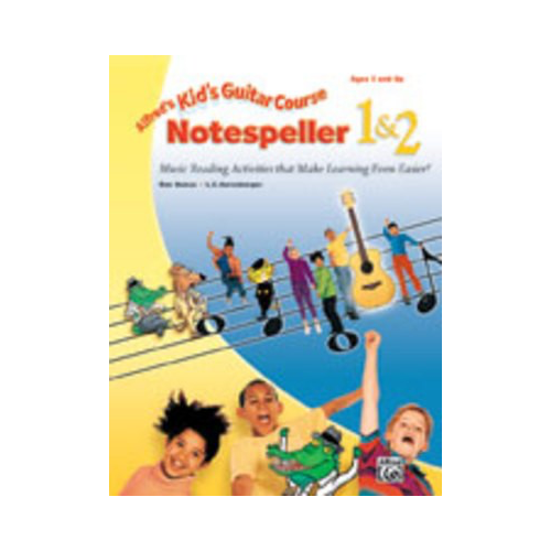 Alfred's Kids Guitar Course Notespeller Books 1 & 2