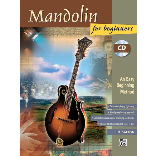Mandolin For Beginners Book/CD
