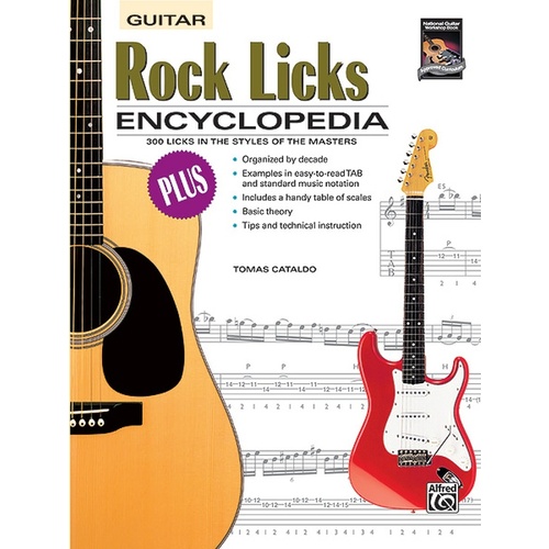 Rock Licks Encyclopedia Guitar Book