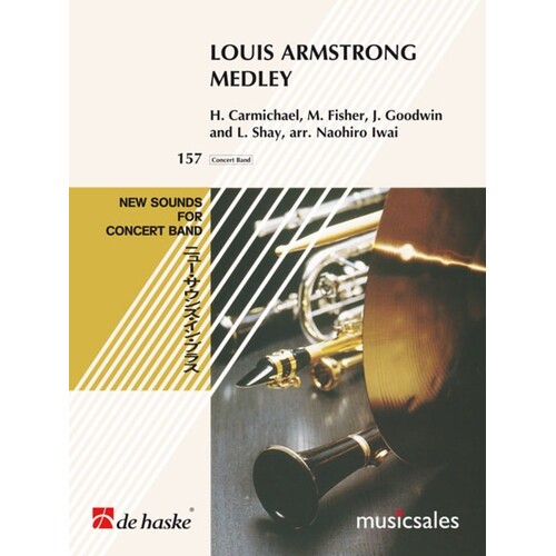 Louis Armstrong Medley Concert Band 3 Score/Parts