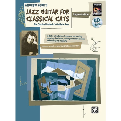 Jazz Guitar For Classical Catsimprov Book/CD