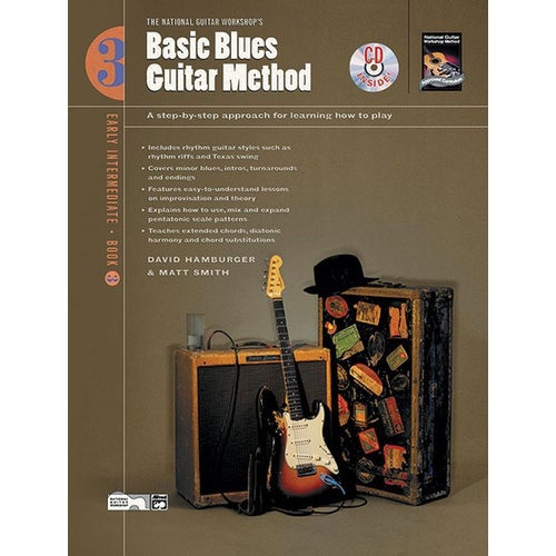 Basic Blues Guitar Method Book 3 with CD