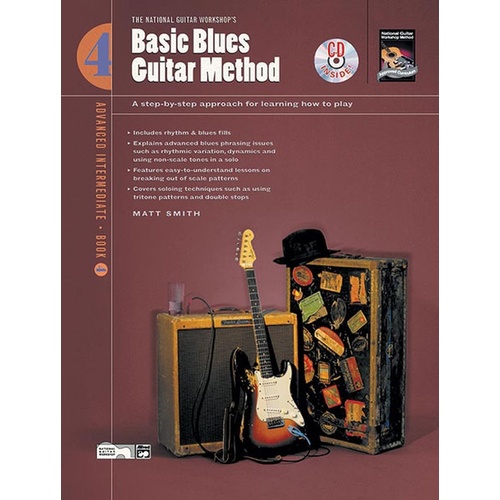 Basic Blues Guitar Method Book 4 with CD