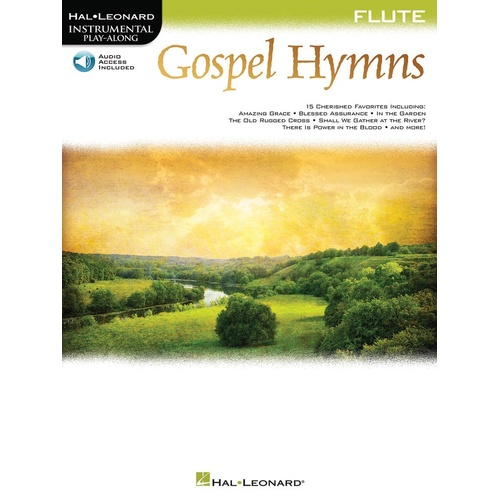 Gospel Hymns For Flute Book/Online Audio 