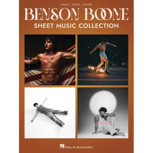 Benson Boone Sheet Music Collection PVG - 12 Songs for Piano, Voice, and Guitar by Hal Leonard