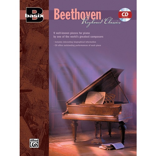 Basix Beethoven Keyboard Classics Book/CD