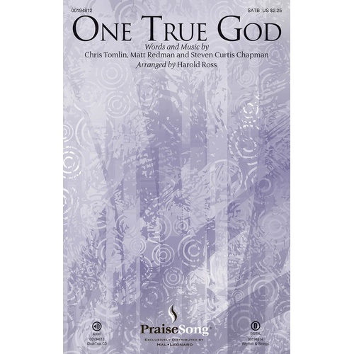 One True God SATB (Octavo)