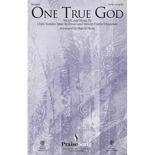One True God ChoirTrax CD (CD Only)