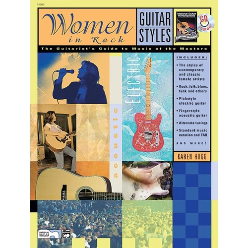 Women in Rock Guitar Styles Book with CD