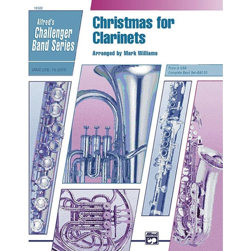 Christmas For Clarinet Concert Band Gr 1