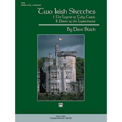 Two Irish Sketches Concert Band Sheet Music Grade 3