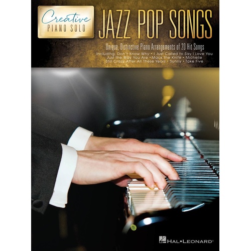 Jazz Pop Songs Creative Piano Solo (Softcover Book)