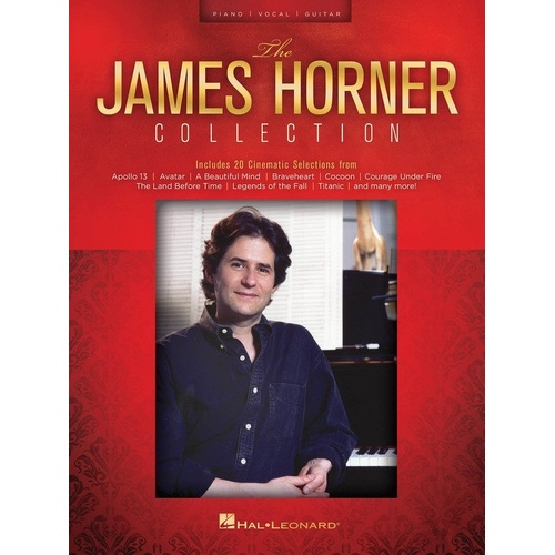 James Horner Collection PVG Songbook - 20 Themes for Piano, Voice, Guitar from Iconic Movies