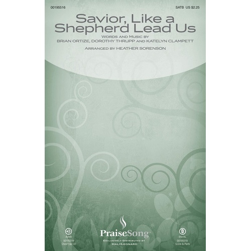 Savior, Like A Shepherd Lead Us SATB (Octavo)