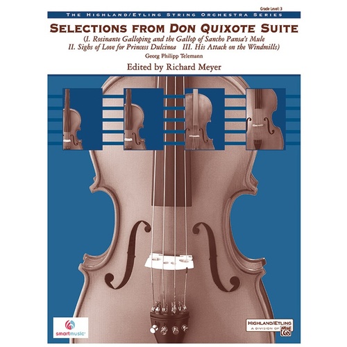 Selections From Don Quixote Suite String Orchestra Gr 3