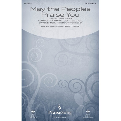 May The Peoples Praise You SATB (Octavo)