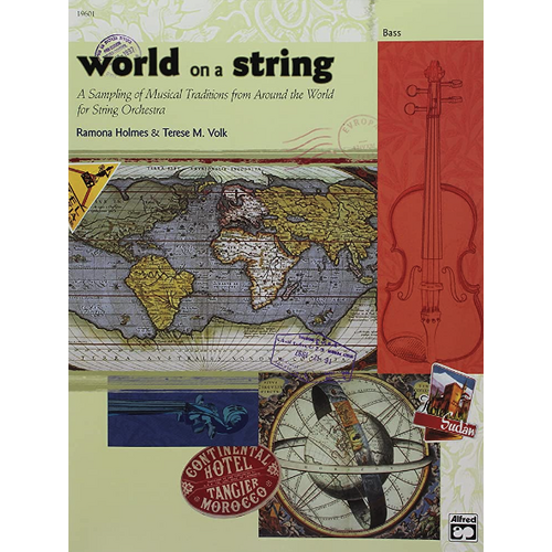 World On a String - Double Bass Sheet Music by Holmes/Volk Alfred 19601