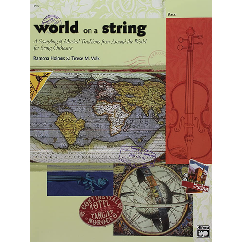 World On a String - Double Bass Part by Holmes/Volk