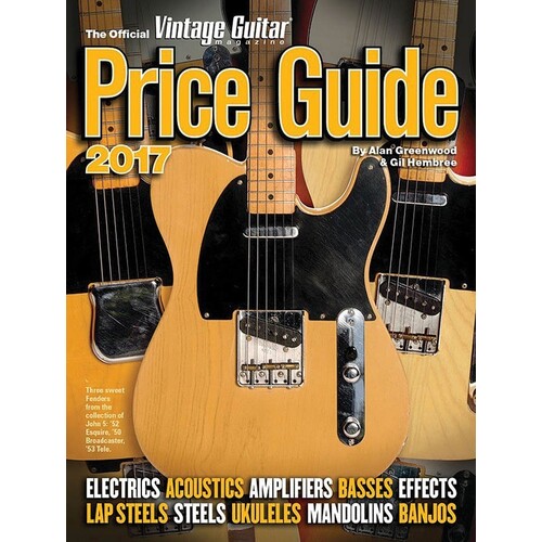 Official Vintage Guitar Price Guide 2017 (Softcover Book)